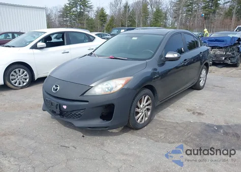 2012 Mazda Mazda3 I Grand Touring z USA, uszkodzony, nr VIN JM1BL1W88C1679758